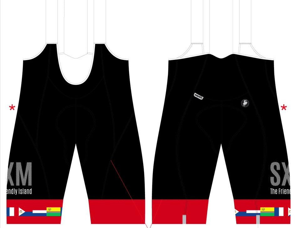 SXM Flag Bib Short Race Fit