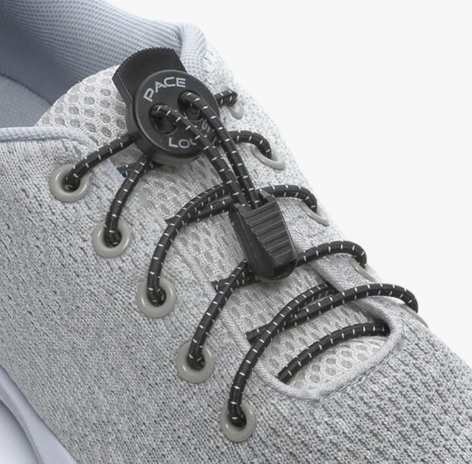 Elastic no-tie shoelaces